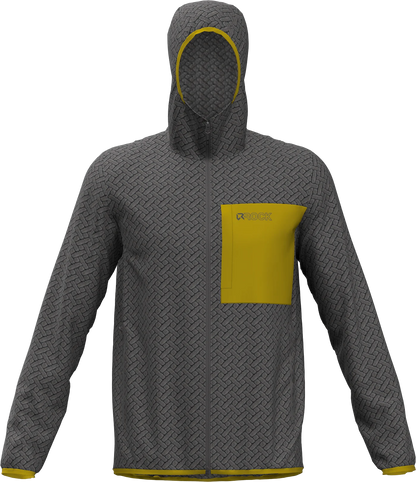 NIGHT CREST HOODIE MAN FLEECE