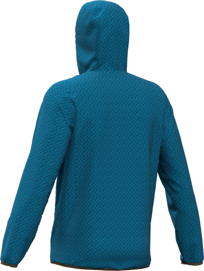 NIGHT CREST HOODIE MAN FLEECE