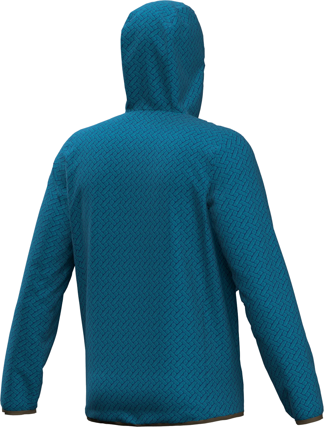 NIGHT CREST HOODIE MAN FLEECE