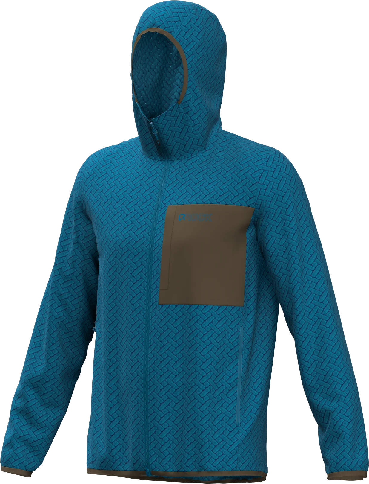 NIGHT CREST HOODIE MAN FLEECE