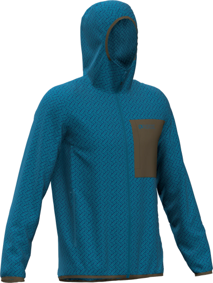 NIGHT CREST HOODIE MAN FLEECE