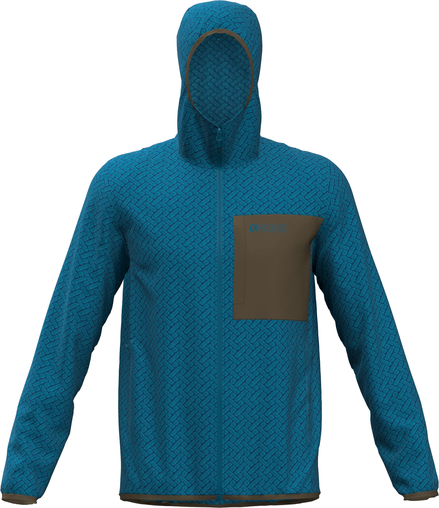 NIGHT CREST HOODIE MAN FLEECE