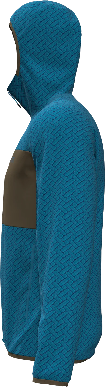 NIGHT CREST HOODIE MAN FLEECE