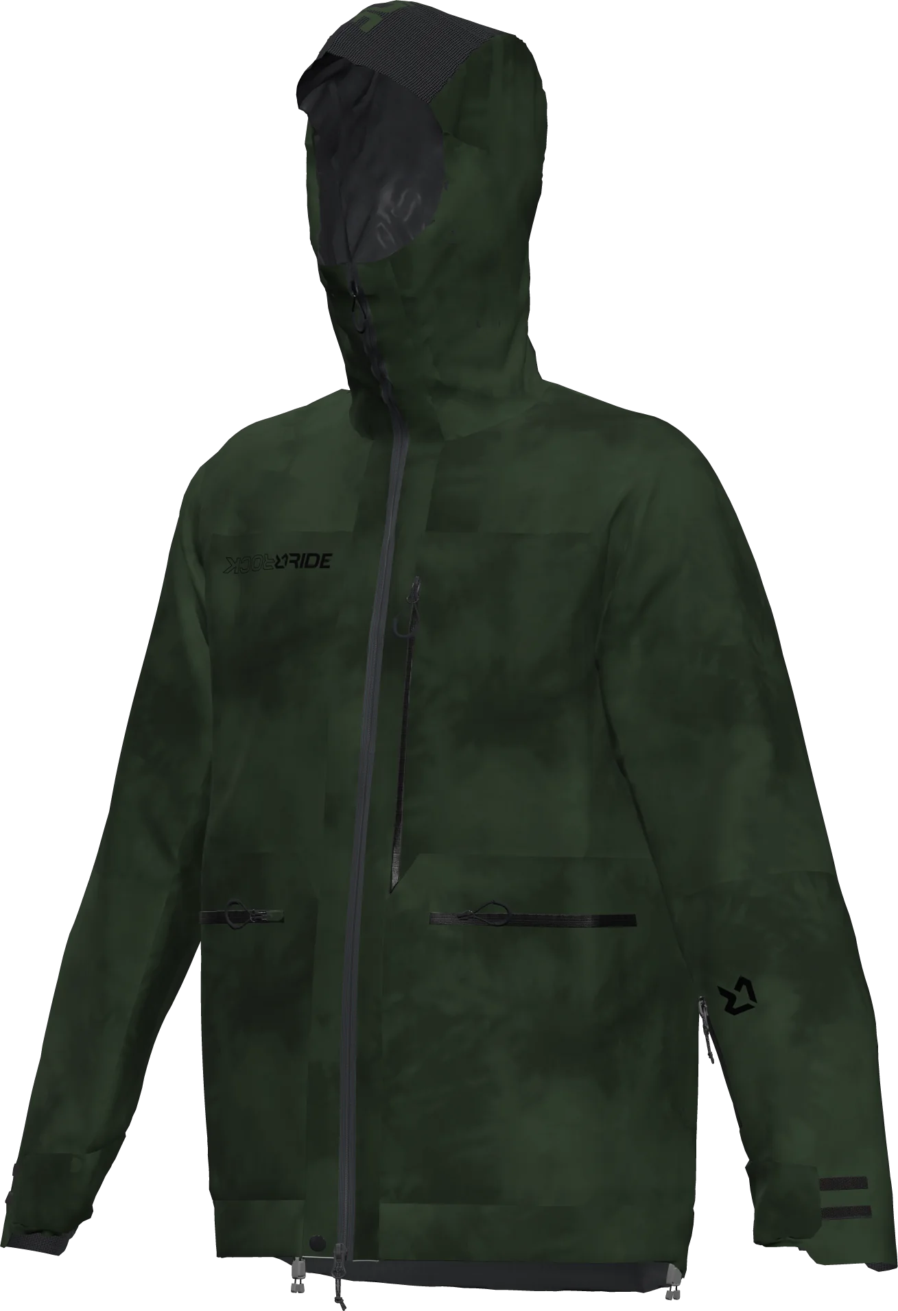 SILVERSTAR TIE DYE PADDED MAN JACKET