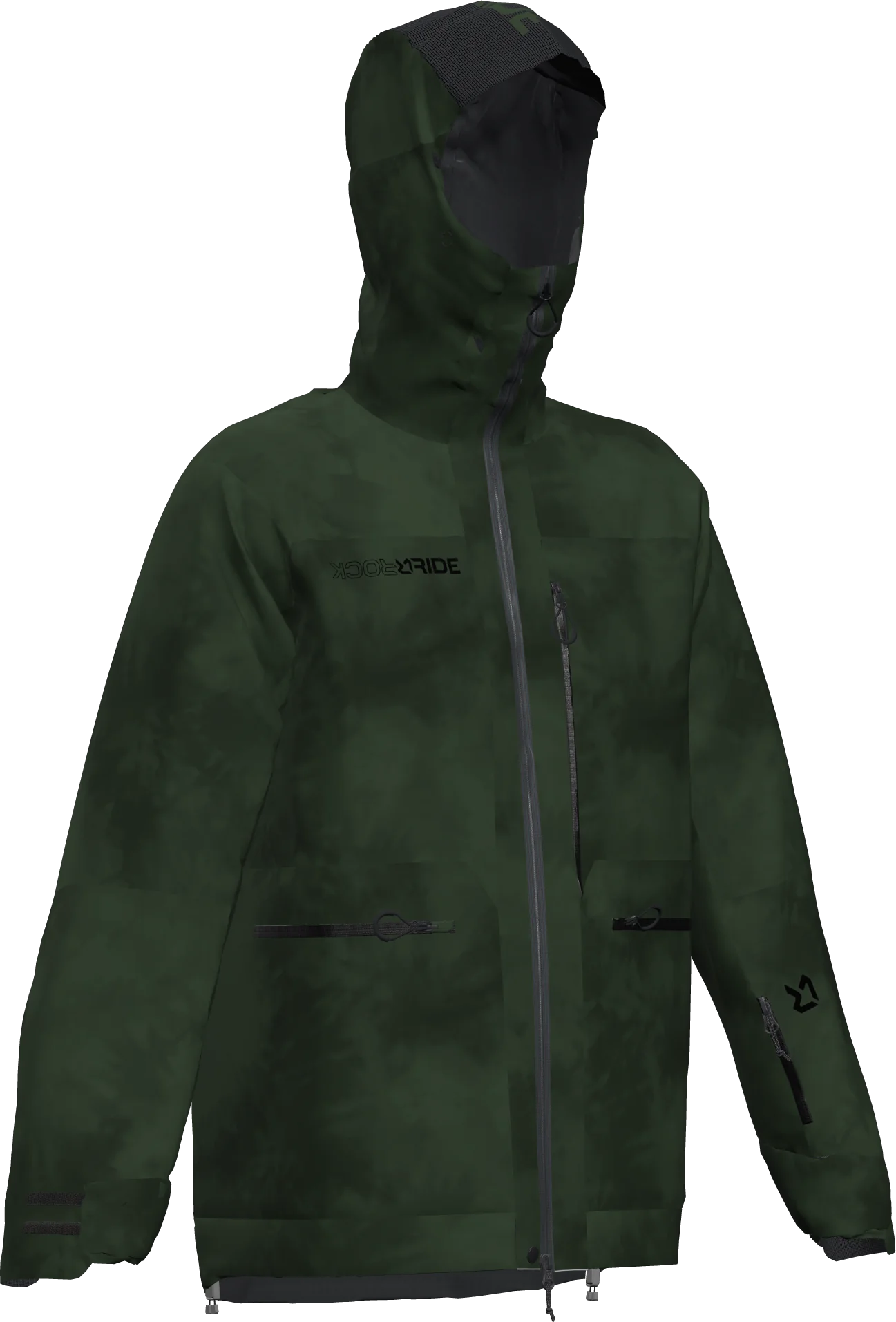 SILVERSTAR TIE DYE PADDED MAN JACKET