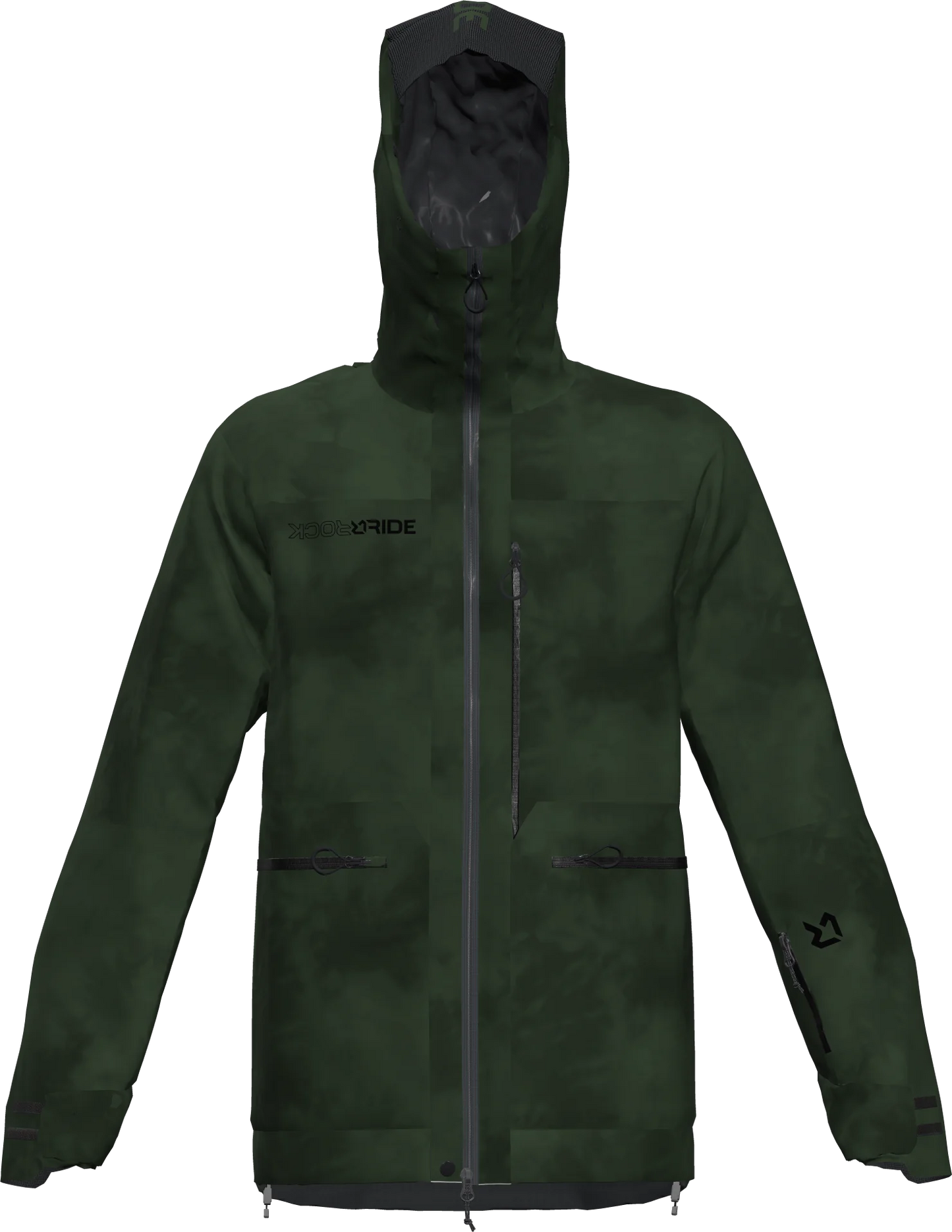 SILVERSTAR TIE DYE PADDED MAN JACKET