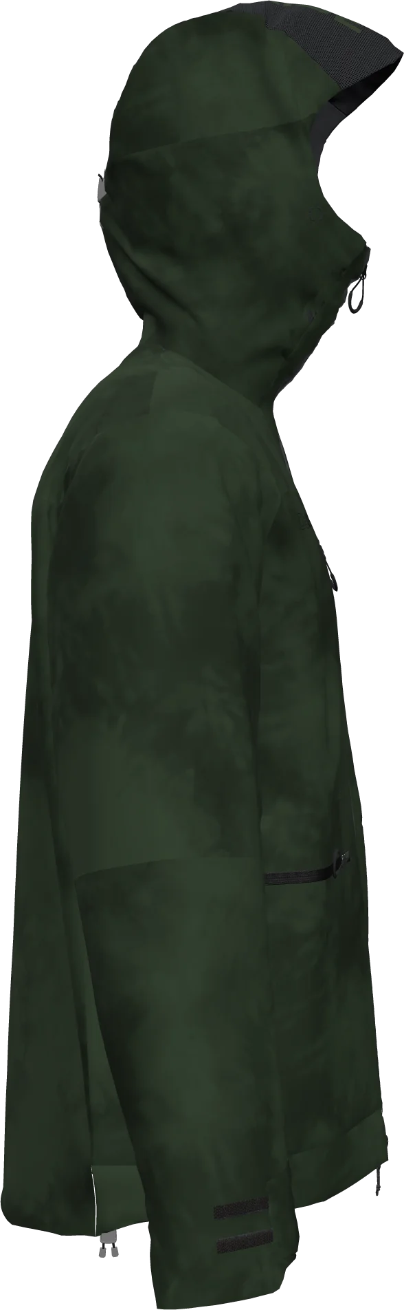 SILVERSTAR TIE DYE PADDED MAN JACKET