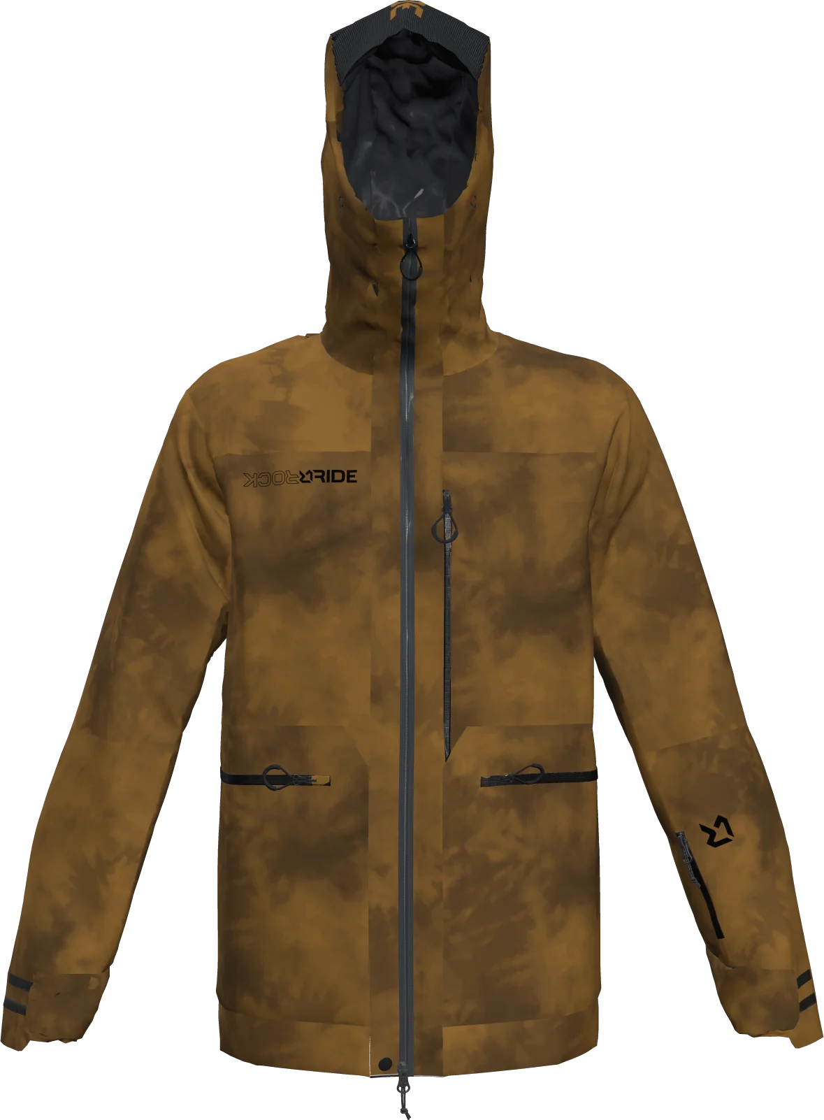 SILVERSTAR TIE DYE PADDED MAN JACKET