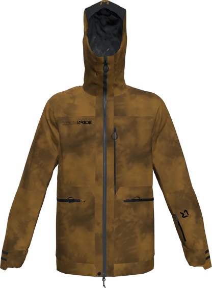 SILVERSTAR TIE DYE PADDED MAN JACKET