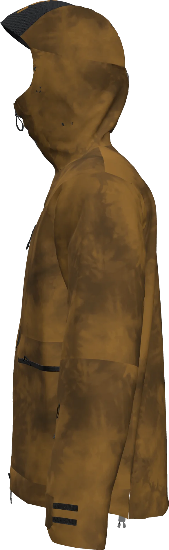 SILVERSTAR TIE DYE PADDED MAN JACKET