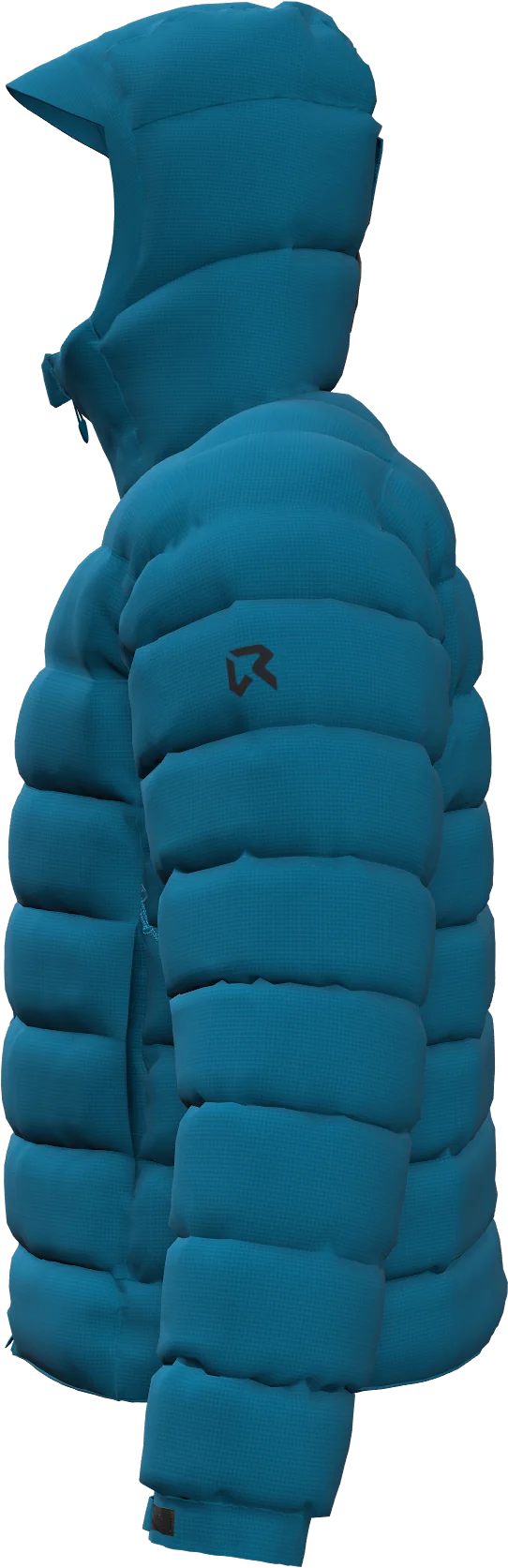 MIDNIGHT SENDER DOWN HOODIE MAN JACKET