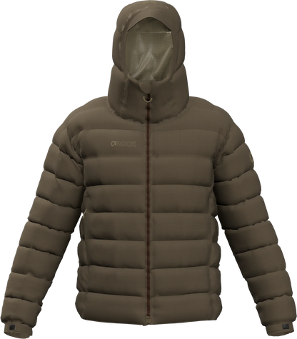 MIDNIGHT SENDER DOWN HOODIE MAN JACKET
