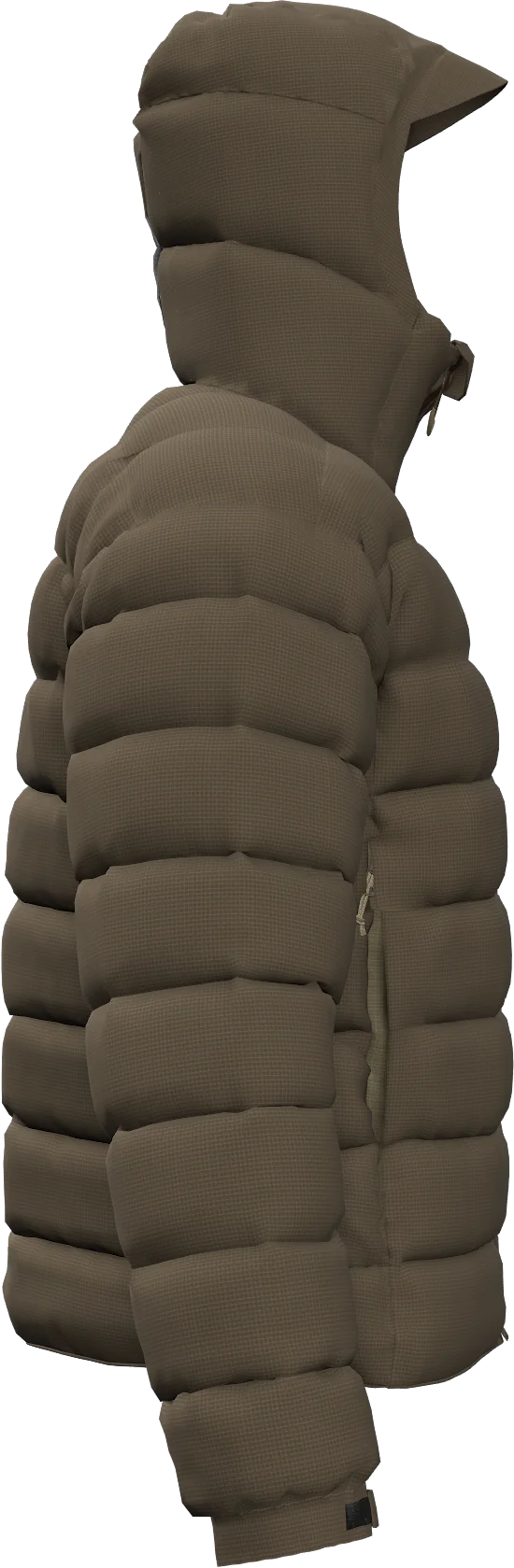 MIDNIGHT SENDER DOWN HOODIE MAN JACKET