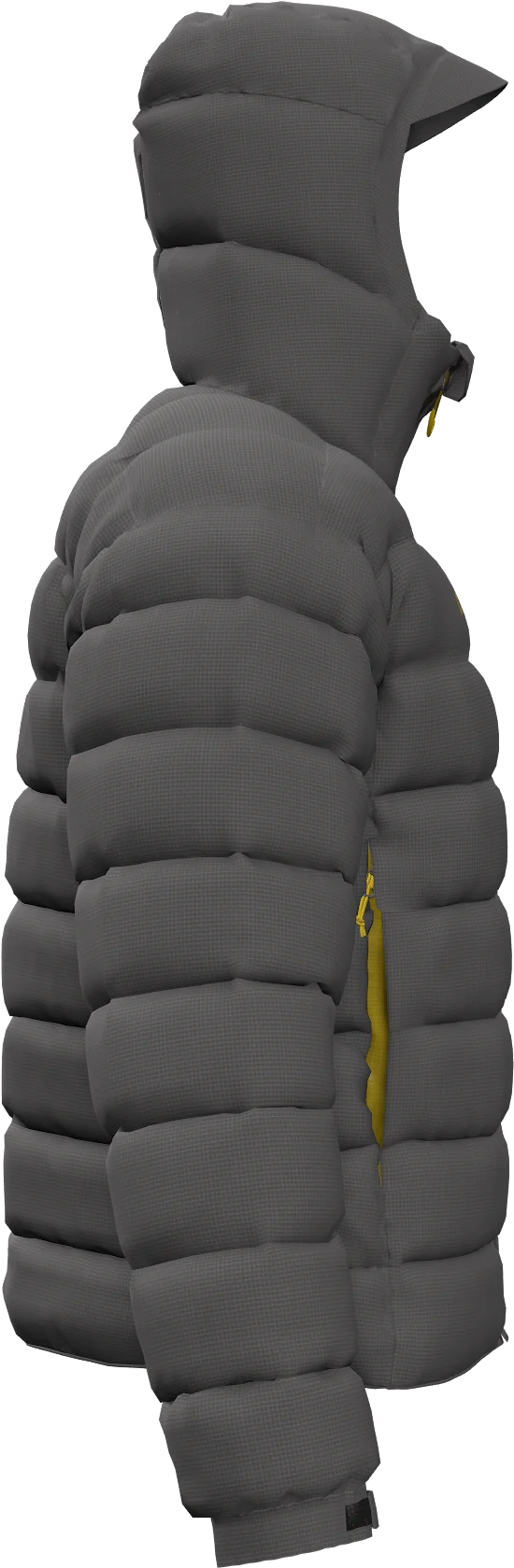 MIDNIGHT SENDER DOWN HOODIE MAN JACKET