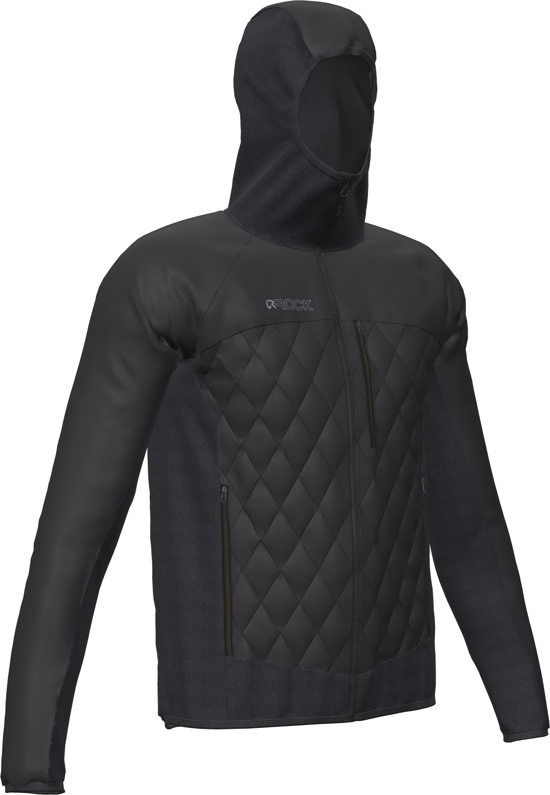 BLACKSTONE 2.0 HOODIE HYBRID MAN JACKET