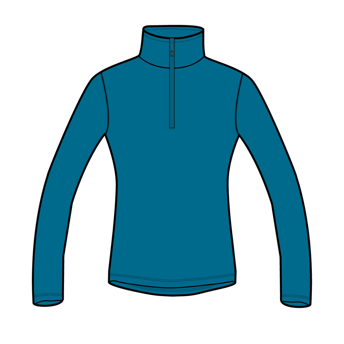 TEMPUS H ZIP FLEECE WOMAN