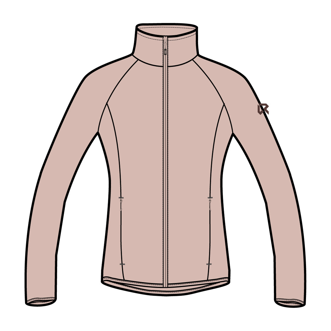 POLAR MOCK NECK W.FLEECE