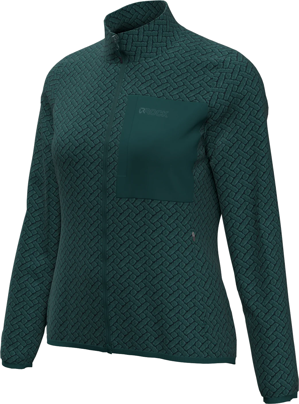 NIGHT CREST MOCK NECK WOMAN FLEECE