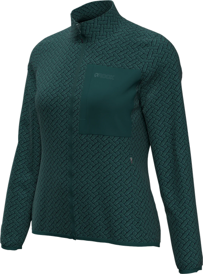 NIGHT CREST MOCK NECK WOMAN FLEECE