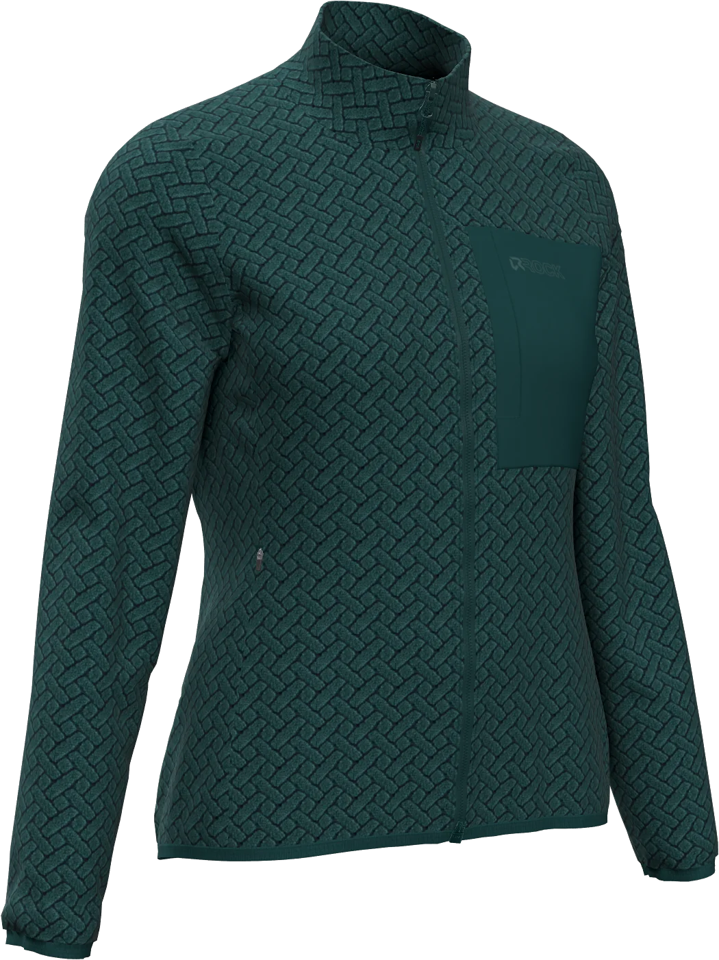 NIGHT CREST MOCK NECK WOMAN FLEECE