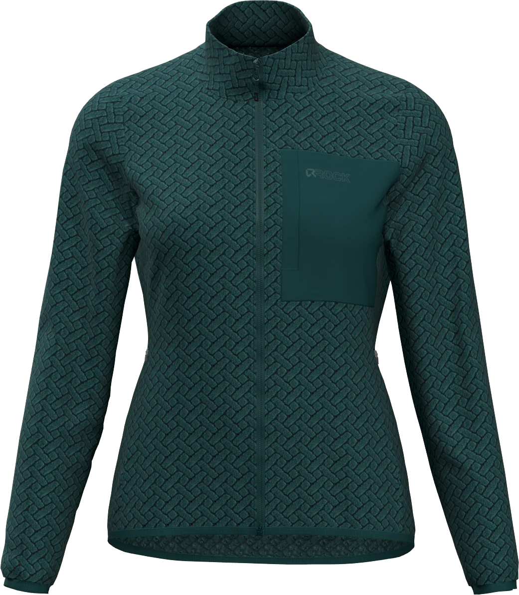 NIGHT CREST MOCK NECK WOMAN FLEECE