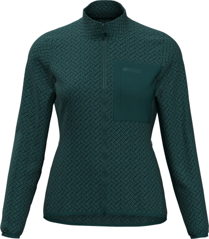 NIGHT CREST MOCK NECK WOMAN FLEECE