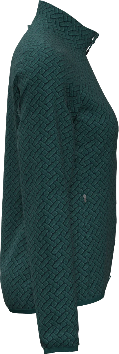 NIGHT CREST MOCK NECK WOMAN FLEECE