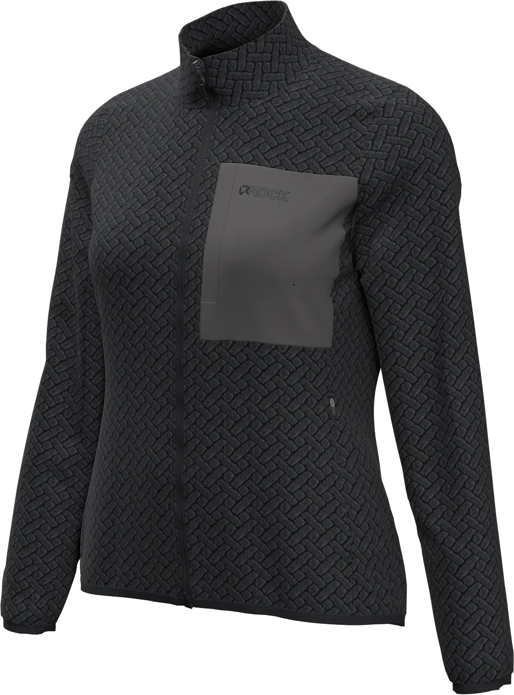 NIGHT CREST MOCK NECK WOMAN FLEECE