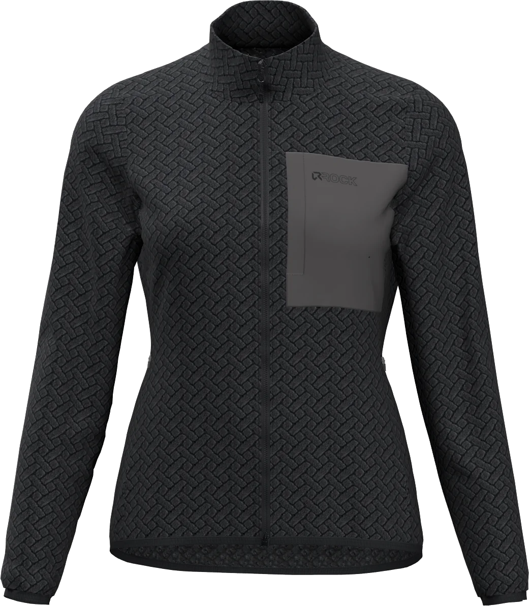 NIGHT CREST MOCK NECK WOMAN FLEECE