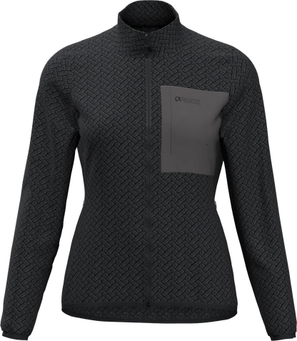 NIGHT CREST MOCK NECK WOMAN FLEECE