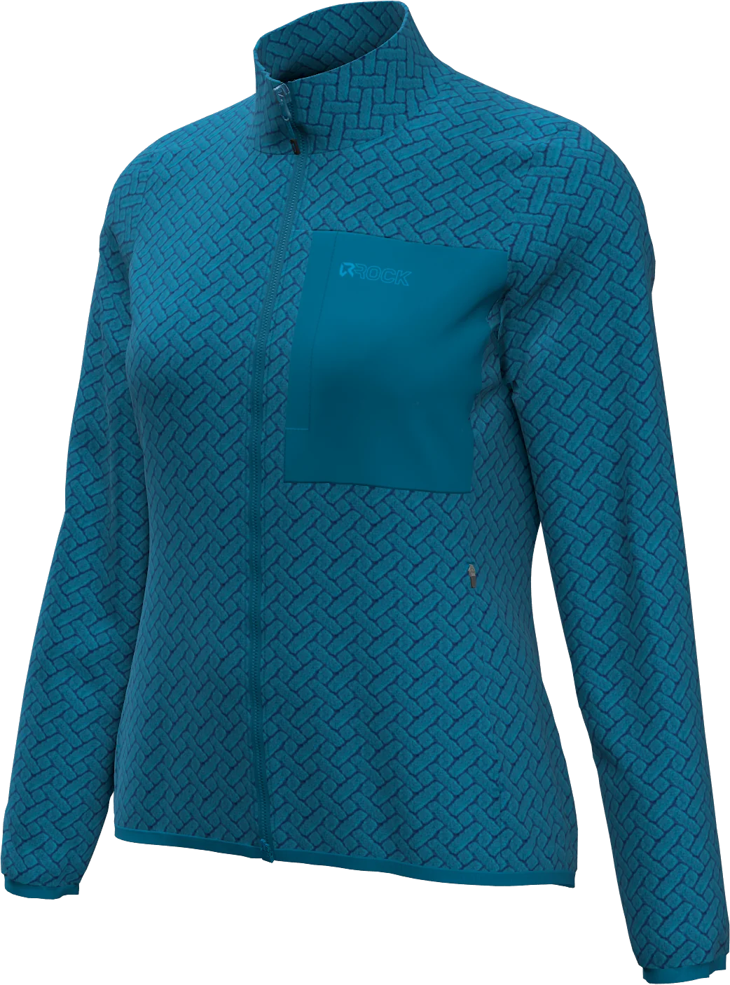 NIGHT CREST MOCK NECK WOMAN FLEECE