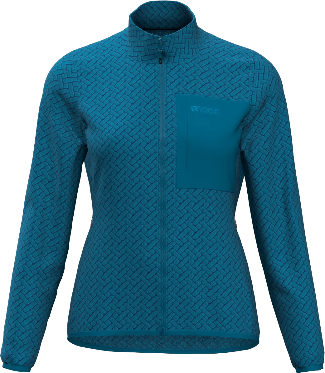 NIGHT CREST MOCK NECK WOMAN FLEECE