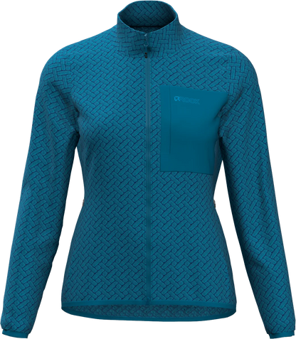 NIGHT CREST MOCK NECK WOMAN FLEECE