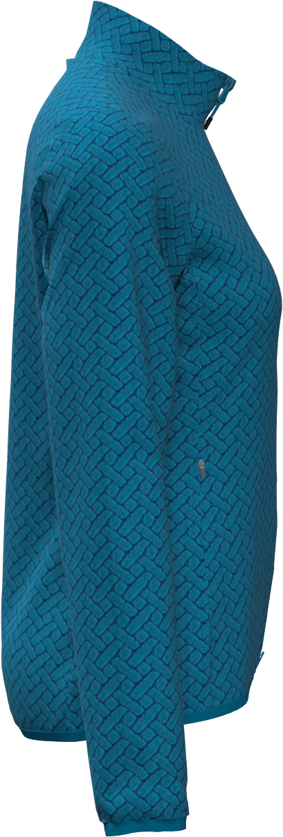 NIGHT CREST MOCK NECK WOMAN FLEECE