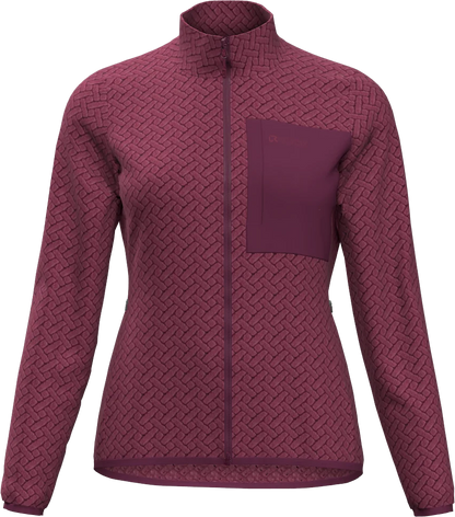 NIGHT CREST MOCK NECK WOMAN FLEECE