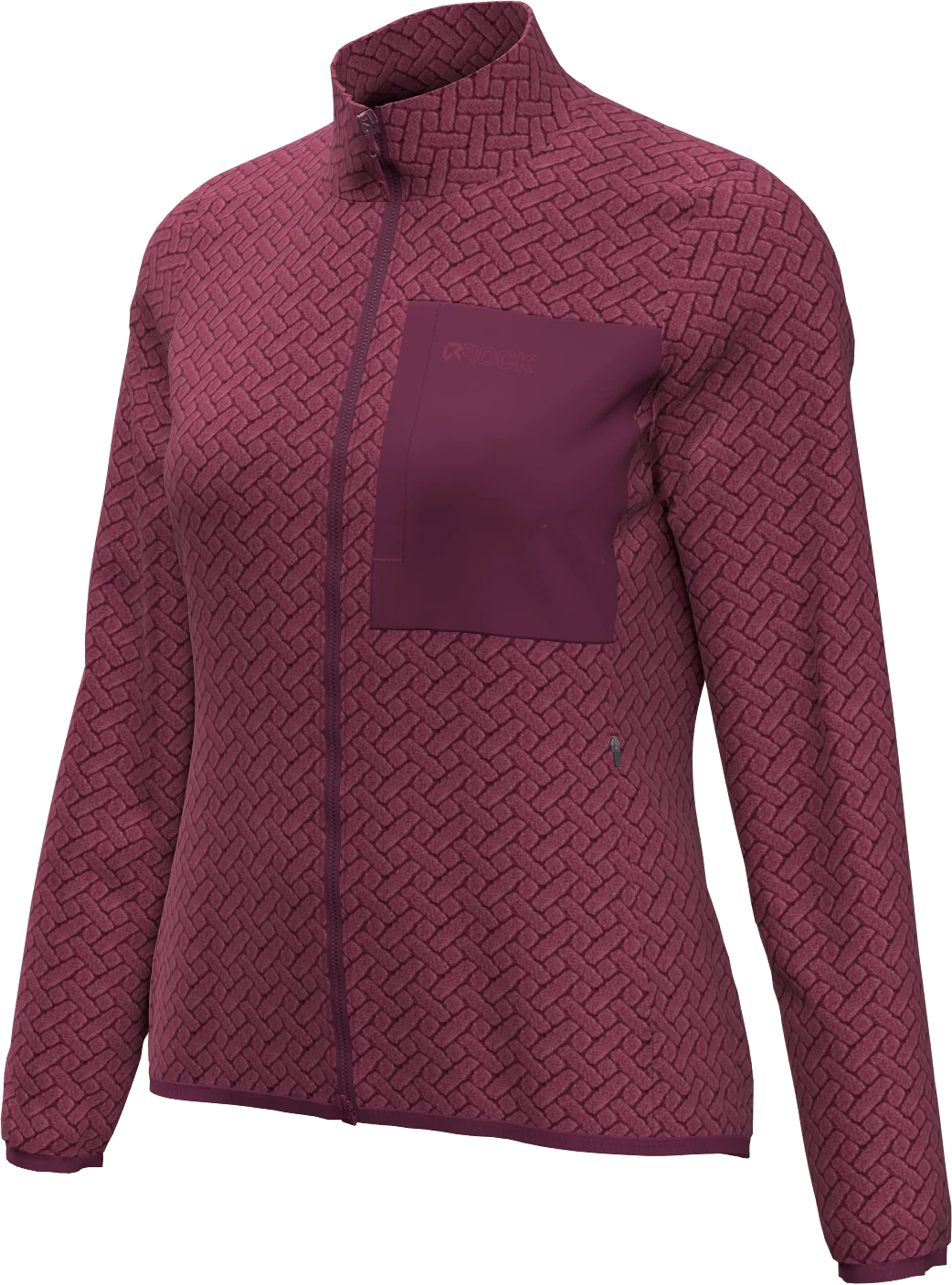 NIGHT CREST MOCK NECK WOMAN FLEECE