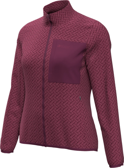 NIGHT CREST MOCK NECK WOMAN FLEECE