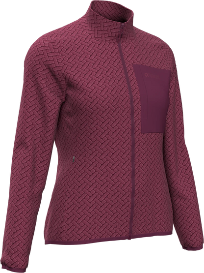 NIGHT CREST MOCK NECK WOMAN FLEECE