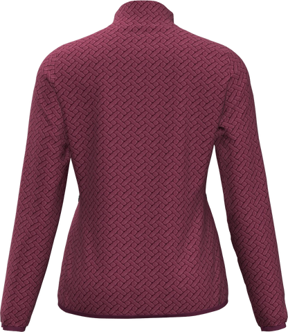 NIGHT CREST MOCK NECK WOMAN FLEECE