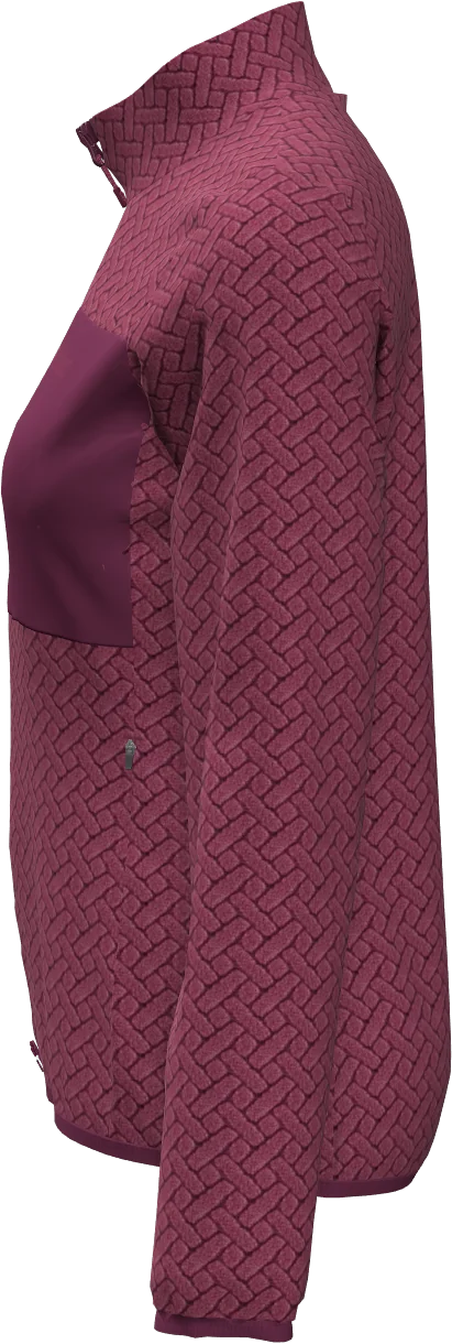 NIGHT CREST MOCK NECK WOMAN FLEECE