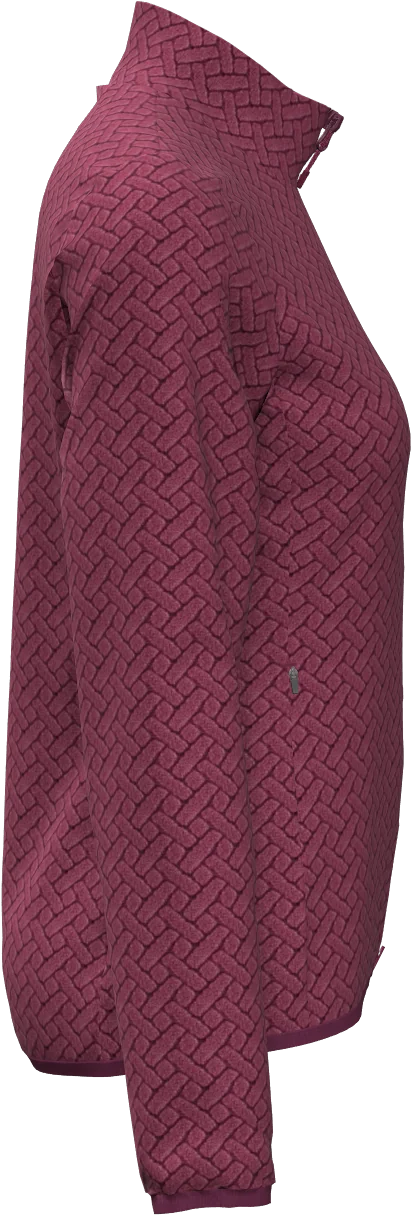 NIGHT CREST MOCK NECK WOMAN FLEECE