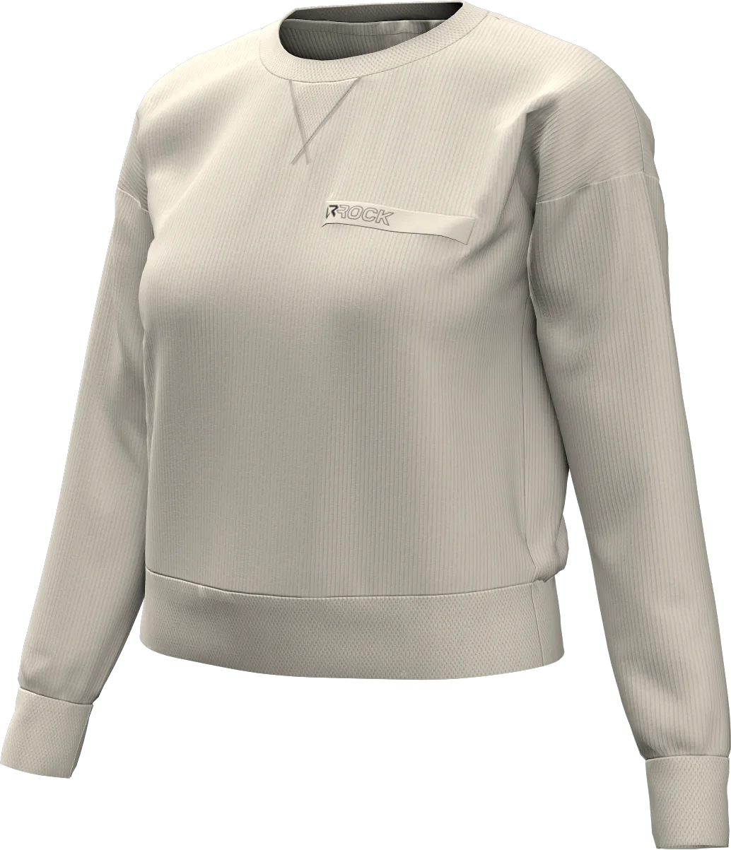 EMBER CORD CREW NECK WOMAN FLEECE