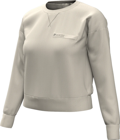 EMBER CORD CREW NECK WOMAN FLEECE