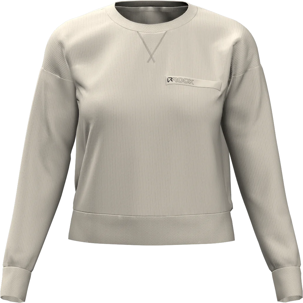 EMBER CORD CREW NECK WOMAN FLEECE