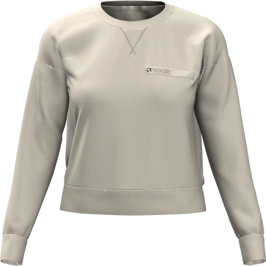 EMBER CORD CREW NECK WOMAN FLEECE