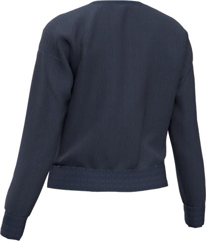 EMBER CORD CREW NECK WOMAN FLEECE
