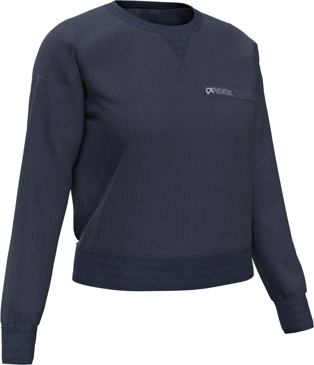 EMBER CORD CREW NECK WOMAN FLEECE