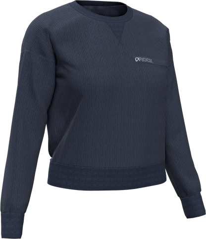 EMBER CORD CREW NECK WOMAN FLEECE