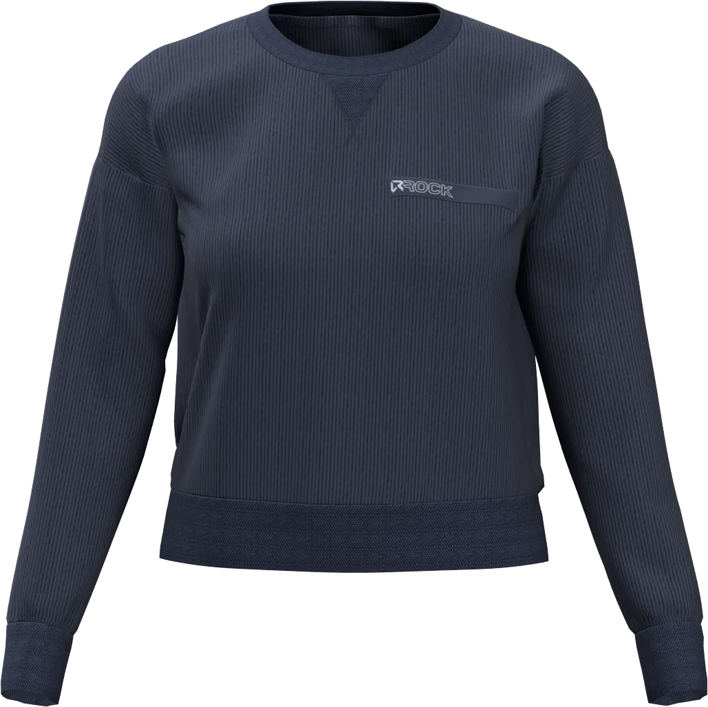 EMBER CORD CREW NECK WOMAN FLEECE