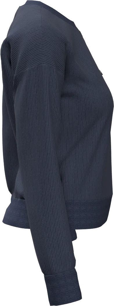 EMBER CORD CREW NECK WOMAN FLEECE